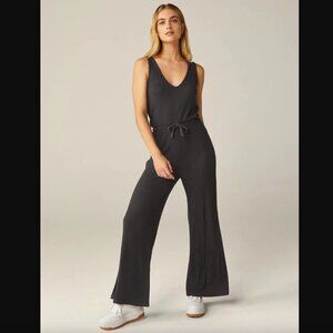 Beyond Yoga Jetsetter Jumpsuit - Black Size M Lounge Cozy One-Piece Lounge